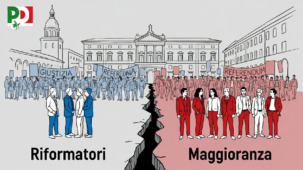 Pd, frattura tra riformisti e maggioranza: Gualmini verso Renew Europe mentre esplode il caso referendum